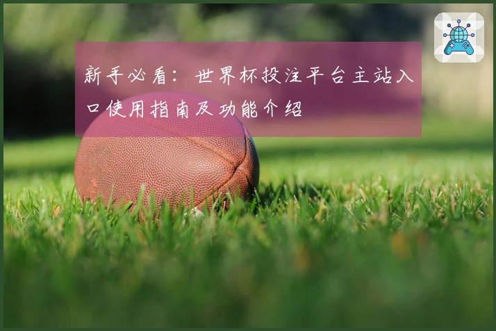 新手必看：世界杯投注平台主站入口使用指南及功能介绍