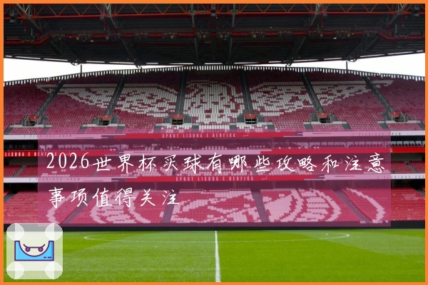 2026世界杯买球有哪些攻略和注意事项值得关注